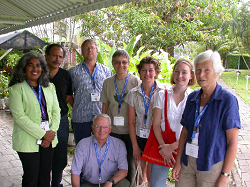 Board members in The Flora of the Guianas meeting in Paramaribo, Suriname